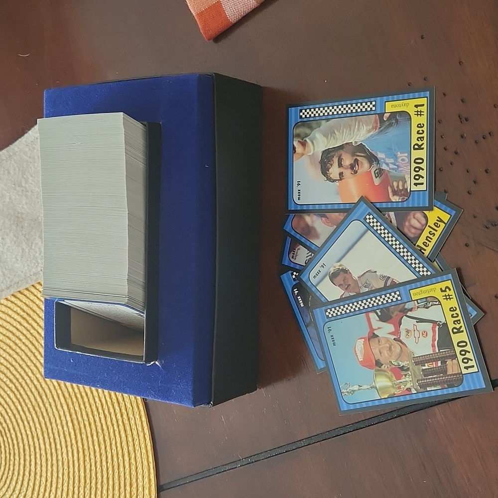 1991,1990,1992 maxx race cards
